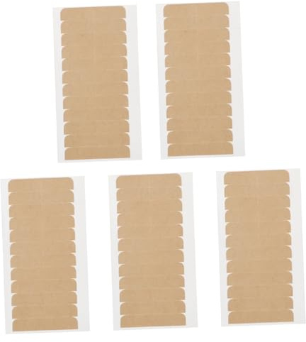 FIXOSHEE 10 hojas Cinta Adhesiva Doble Cara para Pelucas de Cinta Resistente Adhesivo Fuerte para Extensiones de Cabello Unidades para Peinados Naturales