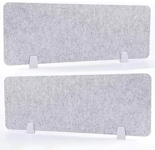 Séparateur de bureau acoustique à clipser, panneau acoustique amovible autonome pour postes de travail, solution de contrôle du bruit