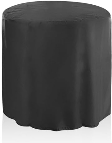 Udbrud Housse Salon de Jardin, Housses pour Mobilier de Jardin, Housse de Protection Ronde, Oxford Couverture de Protection pour Chaise Meubles Étanche Imperméable, Résistance au Vent