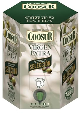 COOSUR - Aceite de Oliva Virgen Extra Selección BAG IN BOX GRIFO 4L.