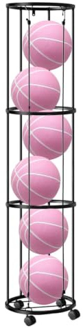 Basketboll Förvaringsställ, Väggmonterad Sportboll Förvaringsställ | Stabil Basketboll, Basketställ för Basket Fotboll Volley Gym