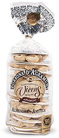 Turrón de Agramunt de Almendra en bolsa 300gr.