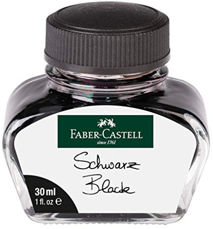 Faber-Castell Tintenglas (Schwarz, 1 Glas mit 30ml)