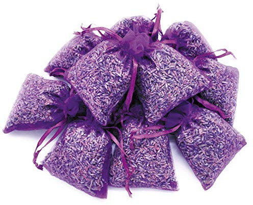 OLILLY 2024 HARVEST - Sachets of Lavender from Provence – 0,26 lb (Purple, 12 Sachets)