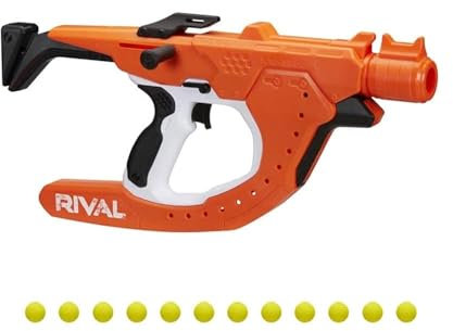 Nerf Rival Curve Shot Sideswipe XXI-1200 Blaster – Fire Curve Shots Left, Right or Downward, or Fire Straight Shots, multi colour
