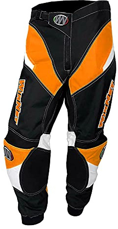 WinNet Pantaloni da Moto Cross Enduro Quad Off-Road