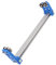 CHICIRIS Bogenschießen Geradheitsprüfer Pfeile Inspektor Spine Tester Aluminiumlegierung für Blau Archery Accessories