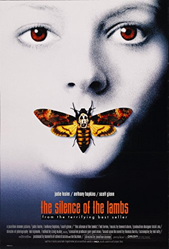 Silence Of The Lambs Cult Film Movie Art Poster Print Retro Vintage (A2)
