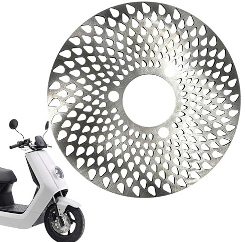 Fahrrad-Ersatzbremse, 220 mm Elektrofahrrad-Dissipation-Scheibenbremse, Fahrradteile und Zubehör, rutschfest, rostfrei, für Rennrad, Wärmeableitung, Edelstahl-Fahrrad-Rotor