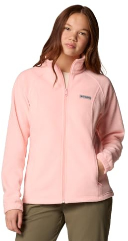 Columbia Women's Benton Springs Full Zip, Pink Sand, Medium