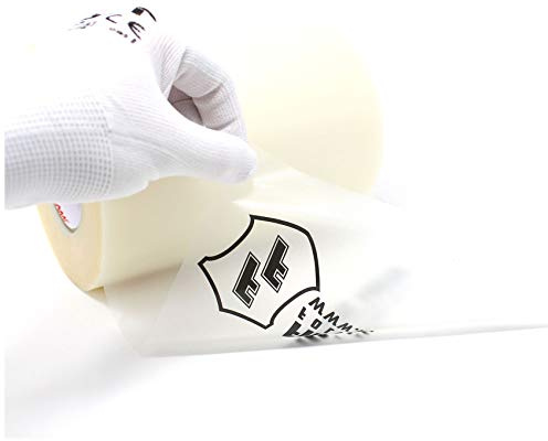Finest Folia 50 meter Gronal Ultratape HT Rapid High Track överföringsfolie applicaton Tape överföringsfolie överföringspapper (transparent ultratape HT, 20 cm bredd)