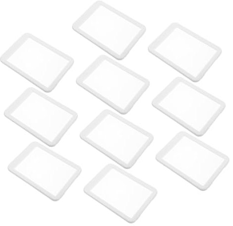 KICHOUSE 10stücke Transparente Spielkarten-hüllen Doppel-schutz Für Karten Wasserdichte Und Stabile Kartenhalter Für Spielkarten Und Sammelkarten Leicht Und Kompakt Für Einfache