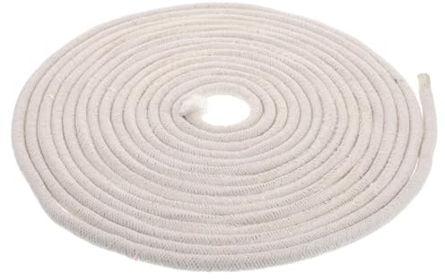 Homoyoyo 10M Bündel Gewebtem Baumwollseil Mit Selbstbewusstem Kern Lange Baumwollschnur Für DIY Handwerke Armbänder Und Makramee Projekte Weich Und Vielseitig Einsetzbar
