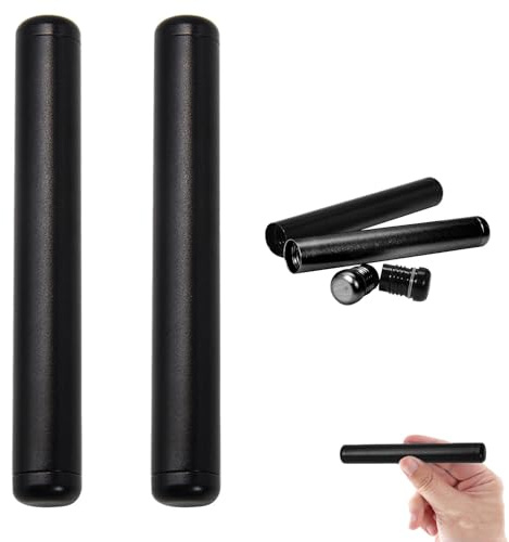 Étui Tube à Joint Rangement Étanche,2 Pièces Tubes Etanches à l'air 110mm,Tube de Joint de Transport Léger Accessoires,Étanche,Bonne Etanchéité,Facile Nettoyer Utiliser aux Sorties Domicile aux Fêtes