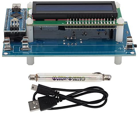 Kit Modul mit LCD Display, USB, 380V - 550V - Strahlenmessgerät mit akustischem Signal, Kompatibel mit Verschiedenen Geiger Röhren