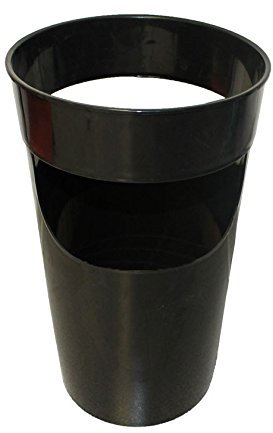 Acan Porte-parapluie en plastique noir