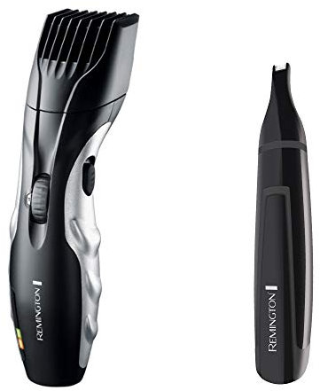 Remington Bart Trimmer Set: Bartschneider MB320C + Hygiene Clipper NE3150