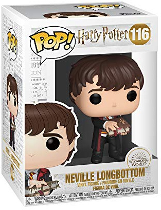 Funko Pop! Harry Lily Potter-Neville mit Monster Book - Harry Potter - Vinyl-Sammelfigur - Geschenkidee - Offizielle Handelswaren - Spielzeug Für Kinder und Erwachsene - Movies Fans | Offizielles Merch – Sammelfigur aus Vinyl für Regal-Display – Geburtstagsgeschenk für Fans und Sammler