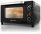 Grunkel Horno electrico de sobremesa tostador de 10 litros HR-10MINI con 3 funciones de calor y selector de temperatura hasta 230ºC. Temporizador hasta 60 min - 800W (Mini)