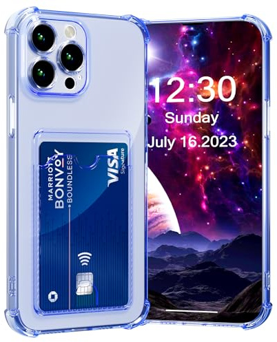 AKABEILA Hülle für iPhone 6S / 6 Schutzhülle mit Kartenfach Transparent Silikon TPU Handyhülle Dünn Weiche Stoßfest Flexibel Handy Tasche Bumper Brieftasche Case Cover 4.7