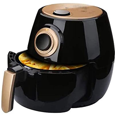 WADRBSW Freidora de Aire, freidora de Aire pequeña, freidora de Aire con Menos Aceite, Horno de freidora de Aire de 1350 W, Horno para Pizza, Canasta para freír Antiadherente, protección contra