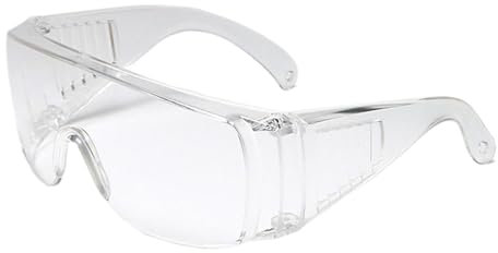 Safety Over Glasses X-pect 8110 - Gafas de protección ocular robustas, ideales para construcción, laboratorio, ciclismo, gafas de seguridad para minería, bricolaje, salud, 1 par