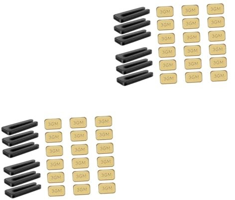HOMSFOU 12sätze Teiliges Deckenventilator Blades Balancing Kit Enthält Balancestücke Und Clip Für Geräuschfreien Betrieb Und Längere Lebensdauer Der Lüfter Einsetzbar Passend Für