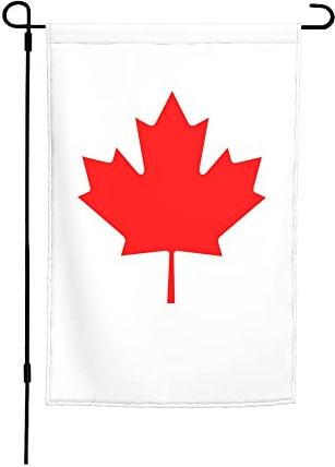 Bandiera del Canada, 12x18 pollici, da giardino, bifacciale, per casa, cortile, piccolo, decorativo