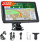7 Inch Sat Navs for Cars, Truck, HD 7 Inch GPS Navigation with UK Europe Maps, Lifetime Free Updates, Satnav support Postcode Search, Voice Guidance, Speed Camera Alert, Lane Guidance Assist, POI