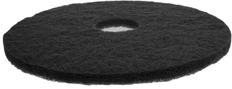 CTIRCHIU Floor Polishing Pad 17-inch Black Cleaning Pad Replacement for Floor Machine Supplies Sturdy Scrubbing Cushion Suitable for Commercial and