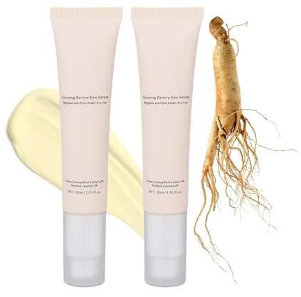 2 stycken Korean Skincare ögonkräm – Retinol-serum med mycket effektivt Retinol-retinal-komplex, anti-aging-vård mot mörka ringar och tårpåsar, fuktgivande ögonkuddar för alla hudtyper
