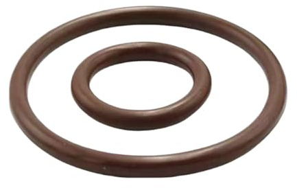FKM-O-Ring-Dichtung aus Gummi, AD 15.5 mm ID 8.5 mm Drahtdurchmesser 3.5 mm Fluorkautschuk Rund Dichtungsring, 10 Stück