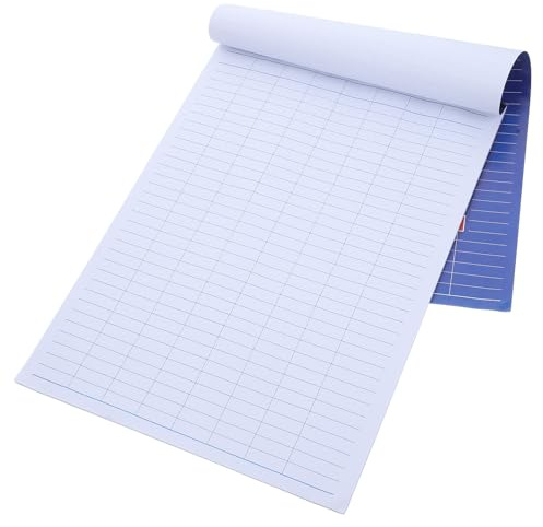 Adorainbow Lagerbestands und Buchhaltungsbuch A4 Schreibblock für Kleinunternehmen mit Detaillierten Inventur und Finanzprotokollen Notizbuch für Büro Lager und Privaten Gebrauch