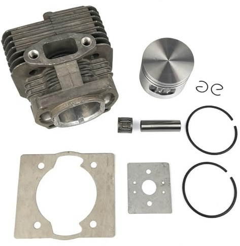 Kit Cylindre-Piston 53mm, roulement de Joint adapté for Moteur 2 Temps 1E53F 53F 90CC, débroussailleuse, tarière de Terre, perceuses électriques