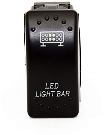 LED Light Bar JJ34 - Symbol Kippschalter Wippschalter Schalter Auto Boot KFZ LKW Licht 12V 24V