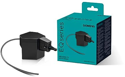 Siemens Milchbehälter-Adapter TZ50001, zur Nutzung externer Milchbehältnisse, speziell für die Siemens EQ.500 Kaffeevollautomaten entwickelt, Original-Zubehör, spülmaschinengeeignet, schwarz