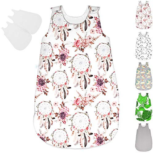 Baby Schlafsack ohne Ärmel Kinder Schlafsack Baumwolle Ganzjahres Babyschlafsack Handgemacht aus Zertifizierte Materialien 100% Baumwolle ekmTRADE (42)