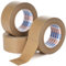 ADHES Nastro Da Imballaggio In Carta Kraft, Nastro Adesivo Per Pacchi, Materiale A Base Biologica, Ecologico, Riciclabile, Marrone, 50 mm x 50 m, 3 rotoli