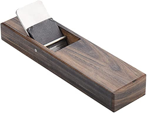 Mini Holz Handhobel Blockhobel Japanische Einhandhobel DIY Werkzeug für Holzarbeiter (Länge 245 mm, Klingenbreite 48 mm)
