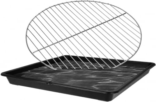 Large Oven or BBQ Grill Rack Soaking & Cleaning Tray