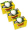 Bull & Bear 3er Set Mini Pflanzset Eierbaum, Samen für Eierbaum im Topf 4,5cm, Eierbaum Anzuchtset mit Pflegeanleitung