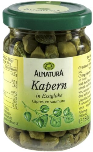 Alnatura Kapern in Essiglake 150 gramm
