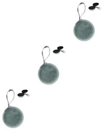 HAPINARY 3 Stücke Tasche Große Kapazität Parfüm Flasche Tasche Runde Flaschen Fall Veranstalter