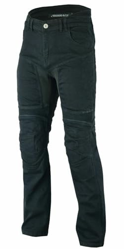 WMW WALI MOTO WEAR Aramid Motorradhose Herren,Biker Hose mit Knie- und Hüftprotektoren,Sommer Motorradhose Herren aus Aramidfaser,Biker Jeans mit Schutz