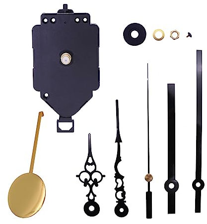 YIZITU Wand-Pendeluhr-Uhrwerk mit 2 Paar Zeigern, Reparatur für die Reparatur von Uhren, Ersatzzubehör