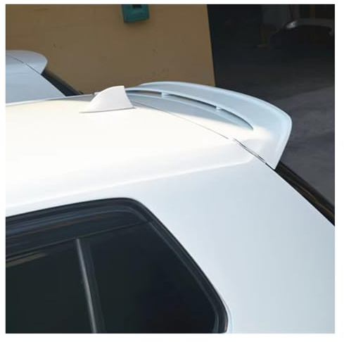 Kofferraum Spoiler Für VW Für Golf 7 2014 2015 2016 ABS Material Auto Heckflügel Heckspoiler Pneumatische Sonderteile Wing Autospoiler Spoiler(Weiss)