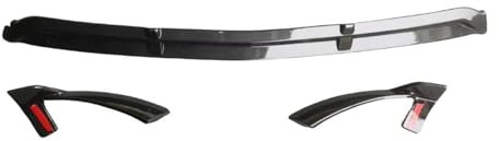 Frontstoßstangen-Splitterlippe Spoiler Diffusorschutz Für GLC X253 W253 C253 Coupé GLC200 GLC260 GLC300 2016–2018 2019 2020 Spoiler Frontlippe(Carbon Look)