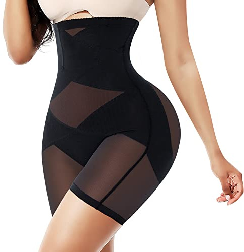 Bingrong Culottes Sculptantes Femme Taille Haute Culotte Gainante Minceur Gaine Amincissante Ventre Plat Invisible Panty Culotte Remonte Fesse Slip Shapewear Efficace sous-vêtements