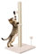 Dohump Kratzstamm, 84cm Kratzsäule für Katzen mit Ultimate Natürlichem Sisalseil, Kratzbaum für Kätzchen, Beige