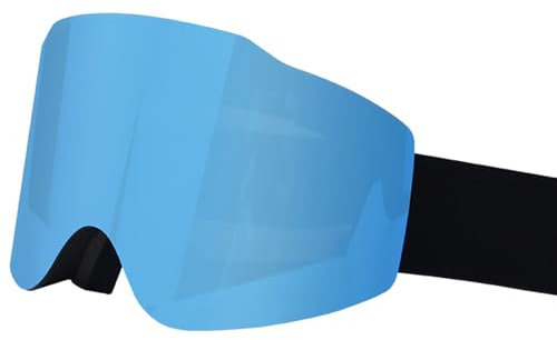 Illkjasfc Protections Schneebrille mit Anti-Beschlag-Gläsern, große Skating-Brille, Skibrille für Herren und Damen, Schneebrille